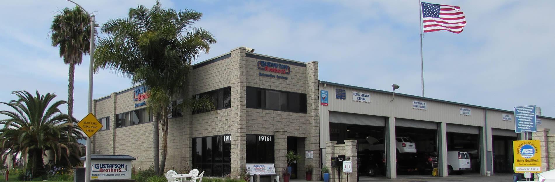 gustafson brothers auto repair and auto body shop in huntington beach